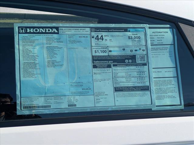 New 2026 Honda Accord Sport image 17