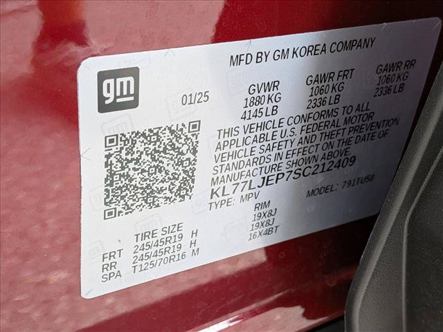Used 2025 Chevrolet Trax RS w/ Driver Confidence Package FWD image 20