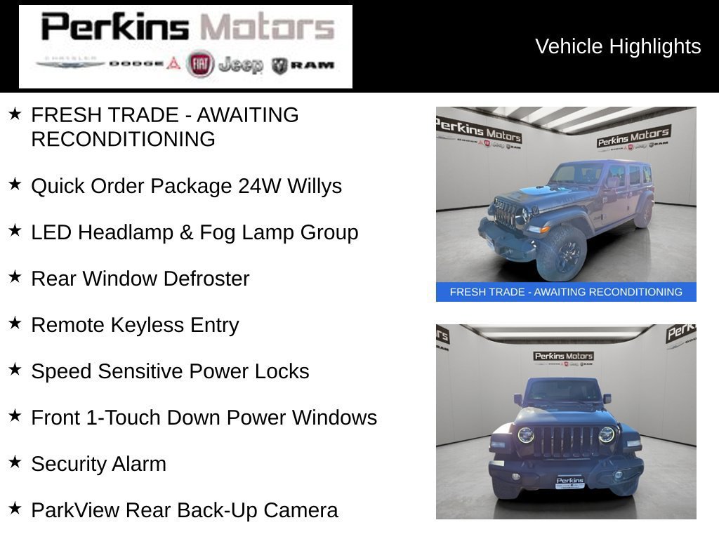 Used 2022 Jeep Wrangler Unlimited Sport AWD/4WD image 13