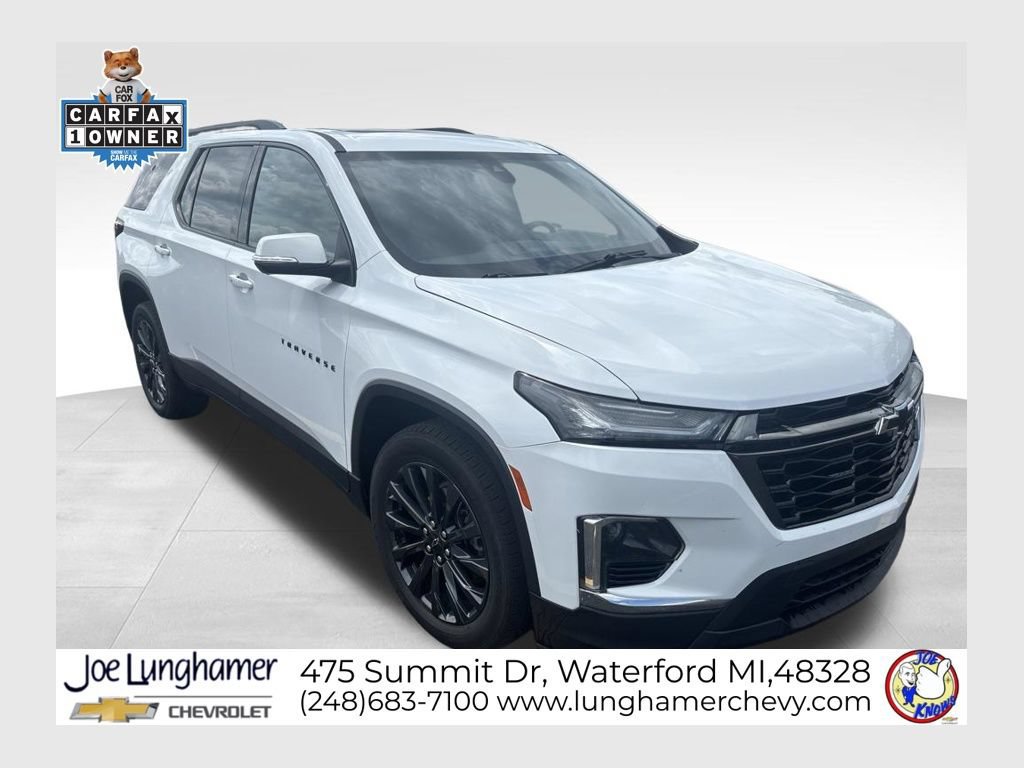Used 2023 Chevrolet Traverse RS w/ LPO, Floor Liner Package AWD/4WD 360° Tour