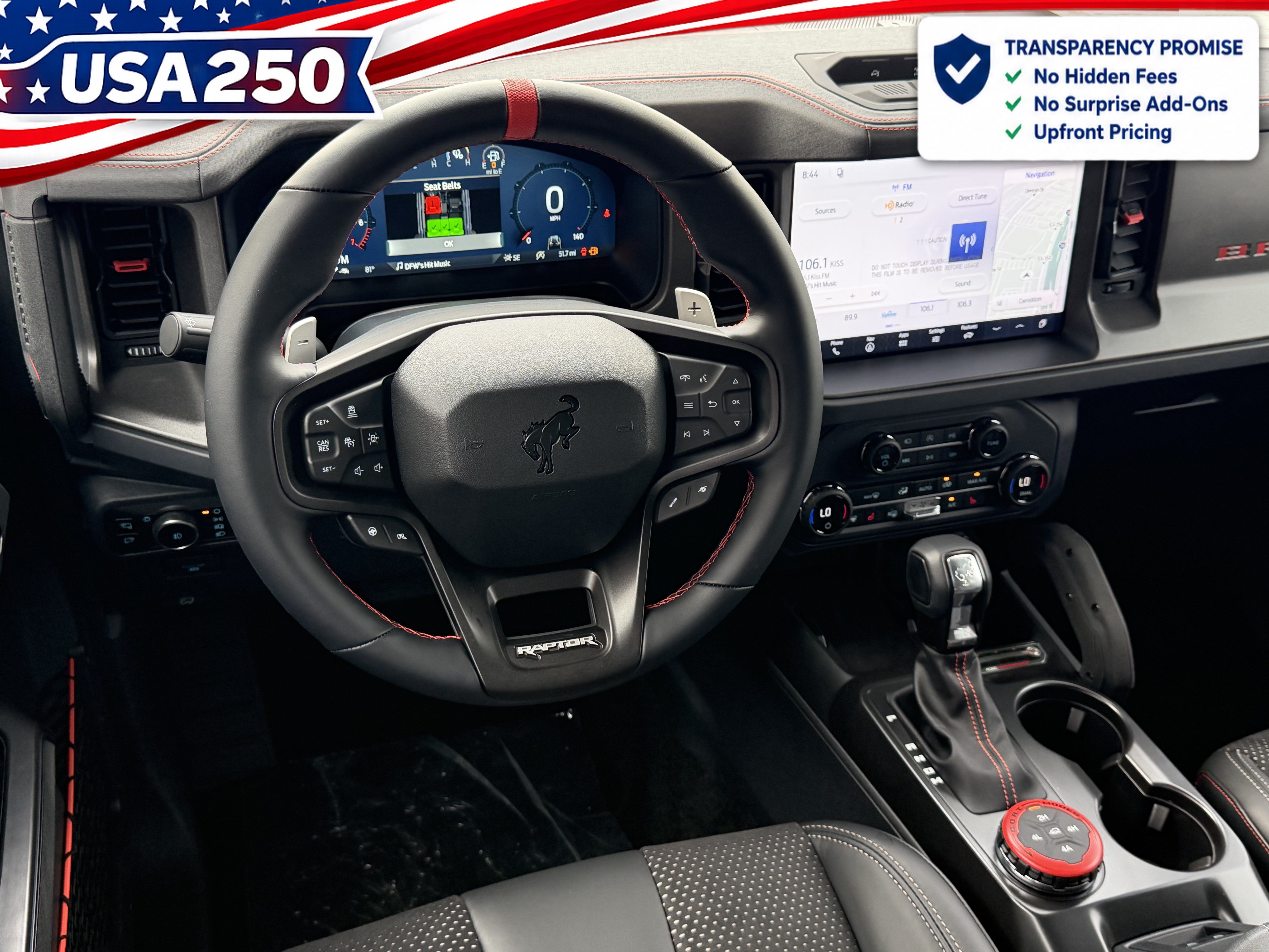 New 2026 Ford Bronco Raptor AWD/4WD image 15