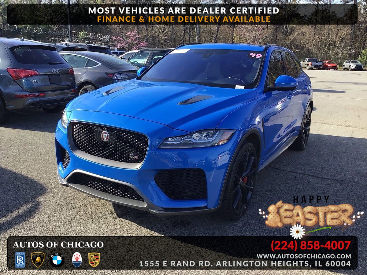 Used 2019 Jaguar F-PACE SVR image 1