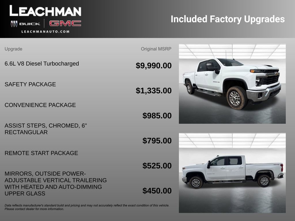 Certified 2025 Chevrolet Silverado 2500 LT w/ Safety Package image 11