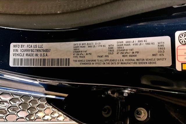 Used 2021 RAM 1500 Big Horn image 20