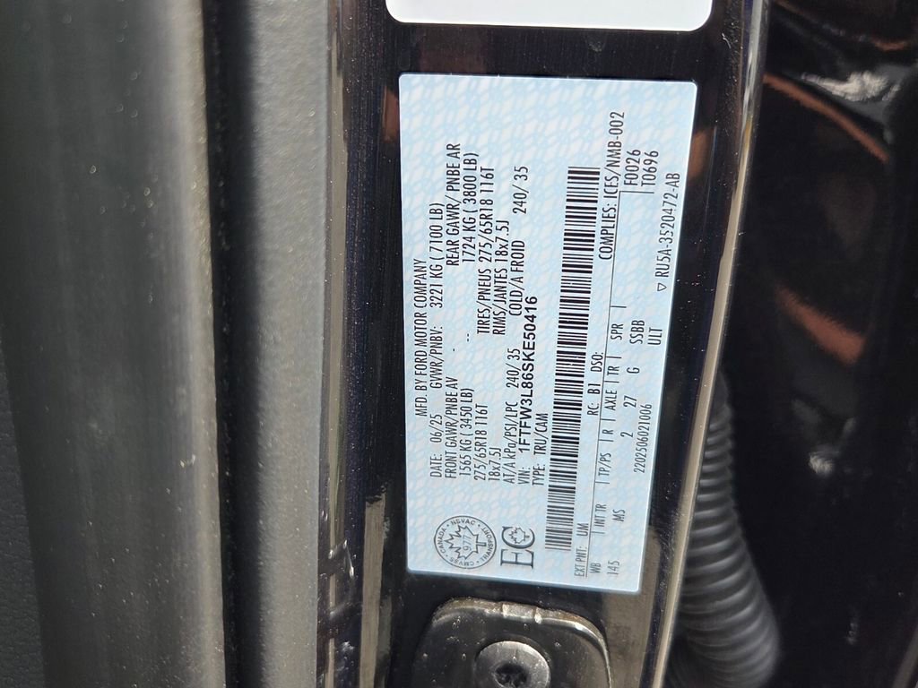 Used 2025 Ford F150 XLT w/ Equipment Group 301A Standard image 6