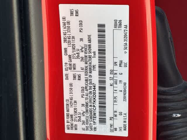 Used 2019 Ford F150 XL w/ Equipment Group 101A Mid RWD image 38