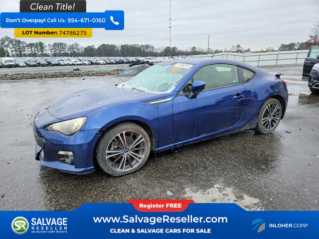 Used 2013 Subaru BRZ Limited w/ Popular Pkg 2C image 1