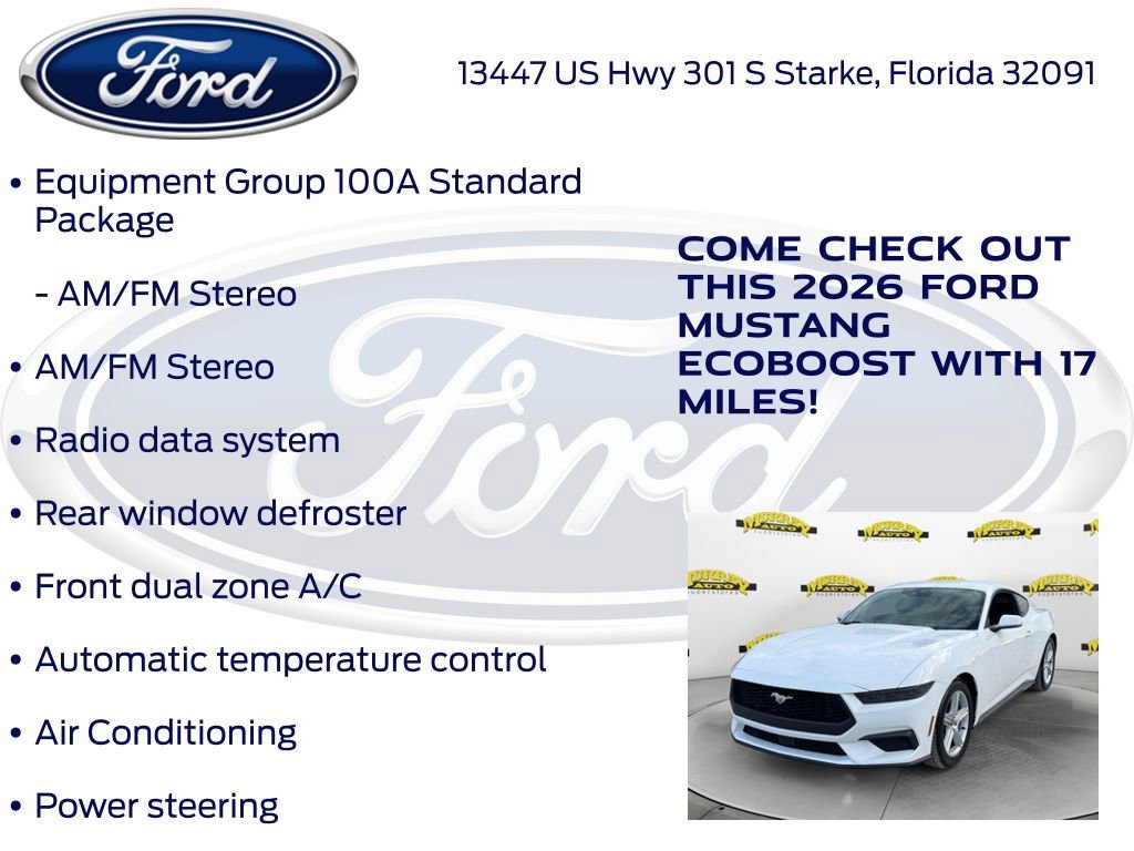 New 2026 Ford Mustang Coupe RWD image 15