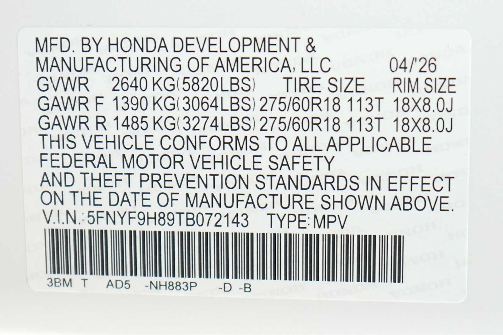 Used 2026 Honda Passport TrailSport Elite image 21