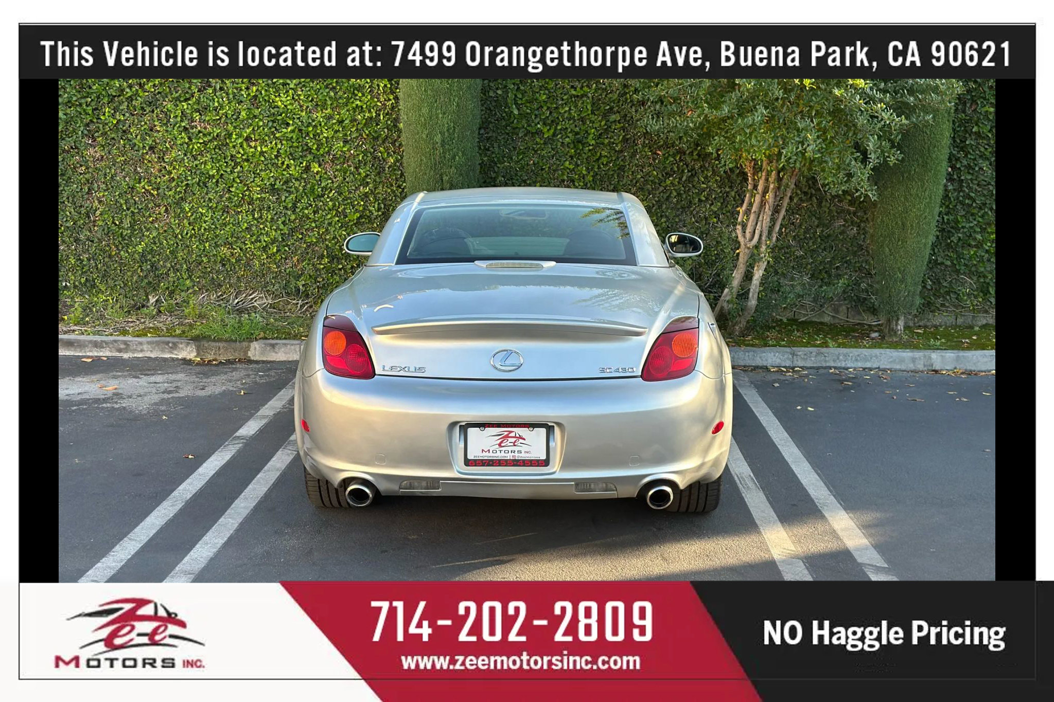 Used 2003 Lexus SC 430 Convertible image 8