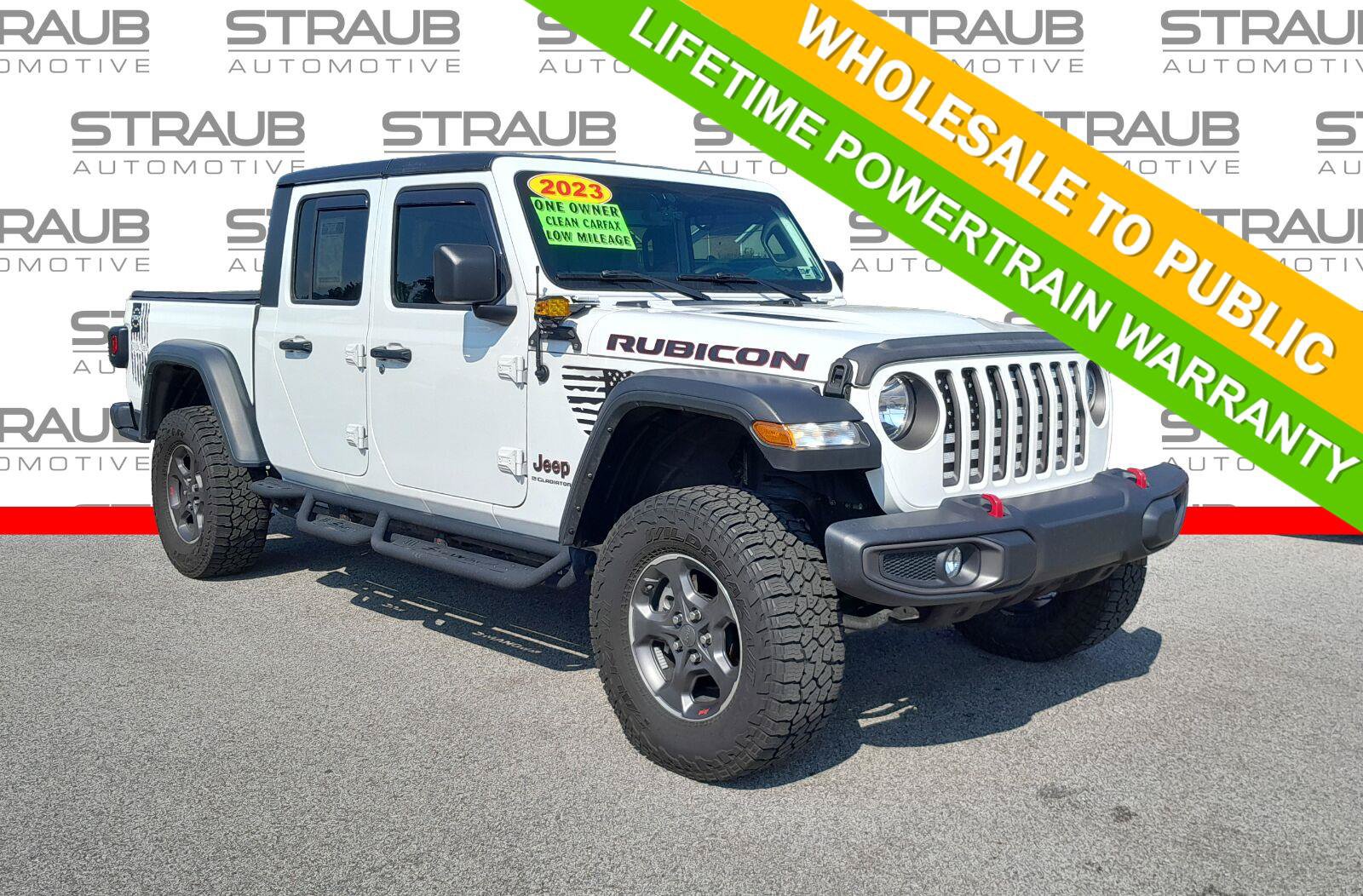 Used 2023 Jeep Gladiator Rubicon w/ Cold Weather Group AWD/4WD image 1