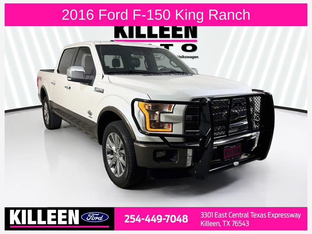 Used 2016 Ford F150 King Ranch w/ Equipment Group 601A Luxury