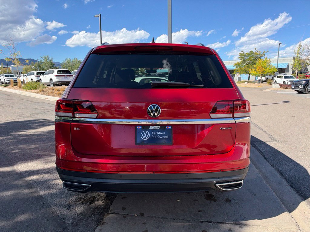 Certified 2023 Volkswagen Atlas SE w/ Black Wheel Package AWD/4WD image 4