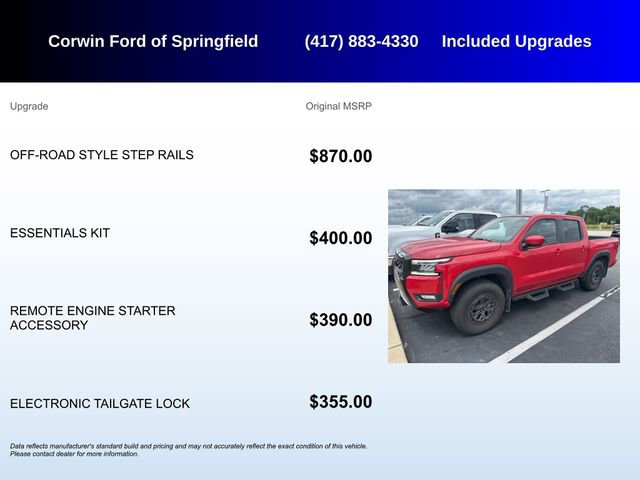 Used 2025 Nissan Frontier PRO-4X AWD/4WD image 5