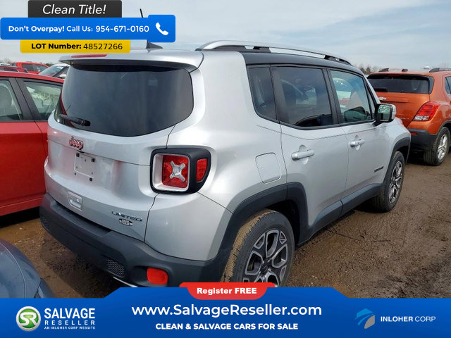 Used 2018 Jeep Renegade Limited w/ UConnect 8.4 Nav Group FWD image 4