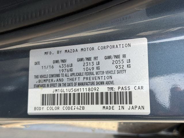 Used 2017 MAZDA MAZDA6 Sport FWD image 33