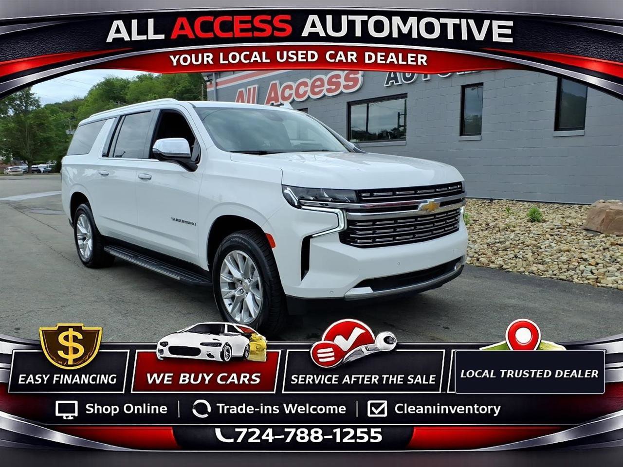 Used 2023 Chevrolet Suburban Premier RWD image 2