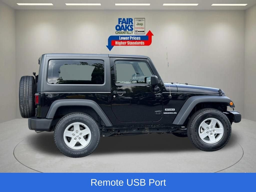 Certified 2017 Jeep Wrangler Sport w/ Quick Order Package 24S AWD/4WD image 7