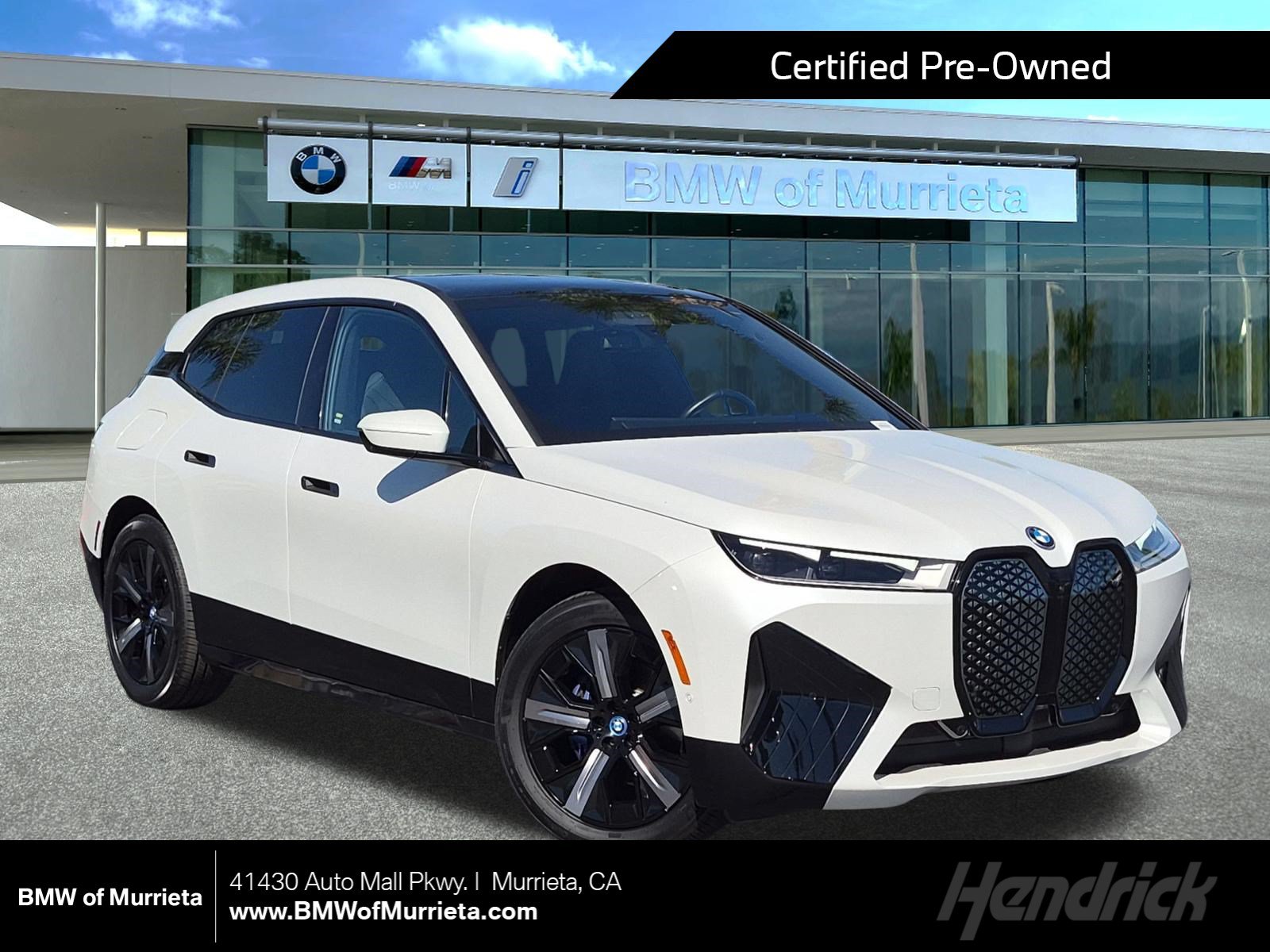 Certified 2024 BMW iX xDrive50 w/ Sport Package