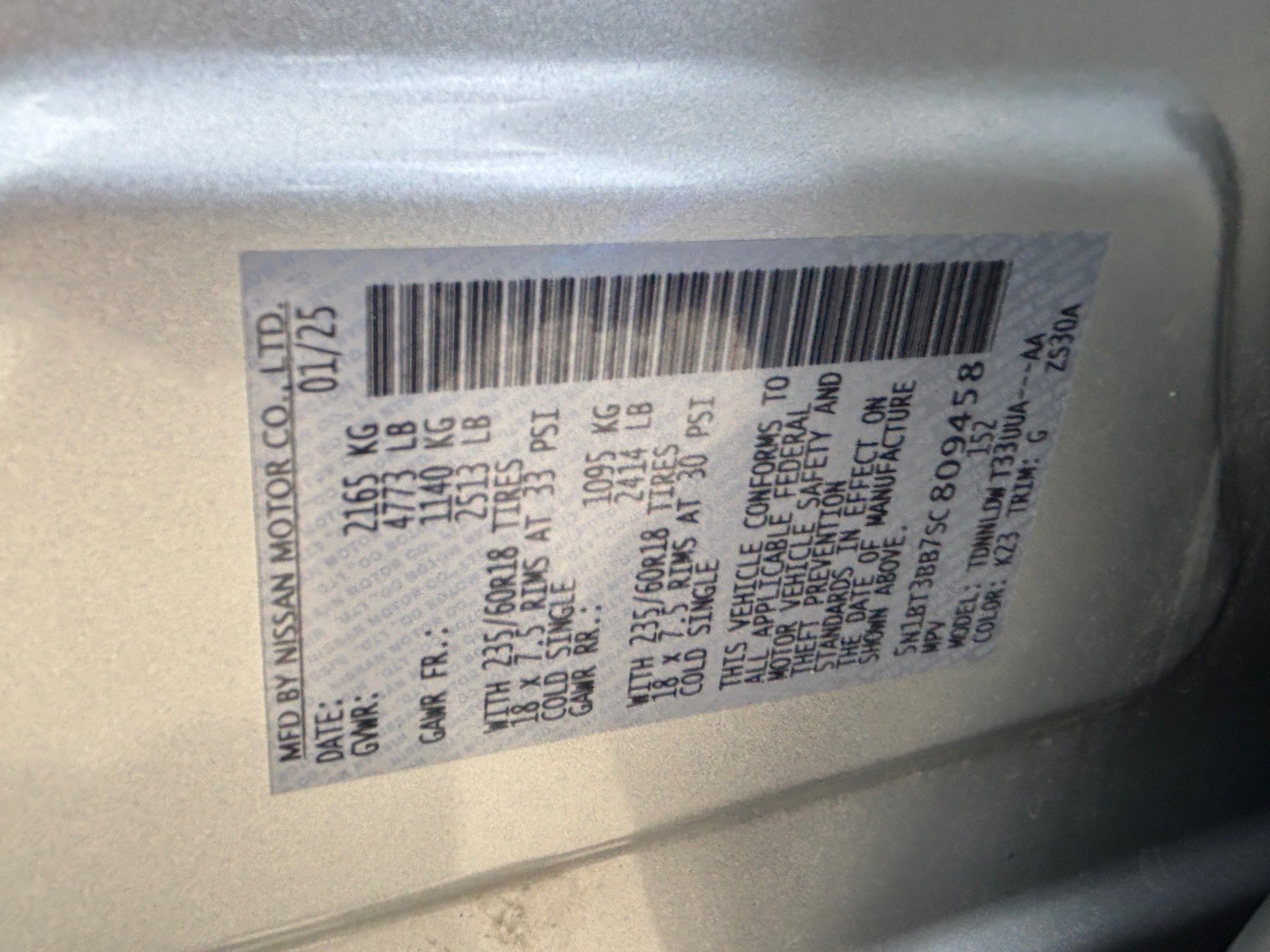 Used 2025 Nissan Rogue SV AWD/4WD image 32