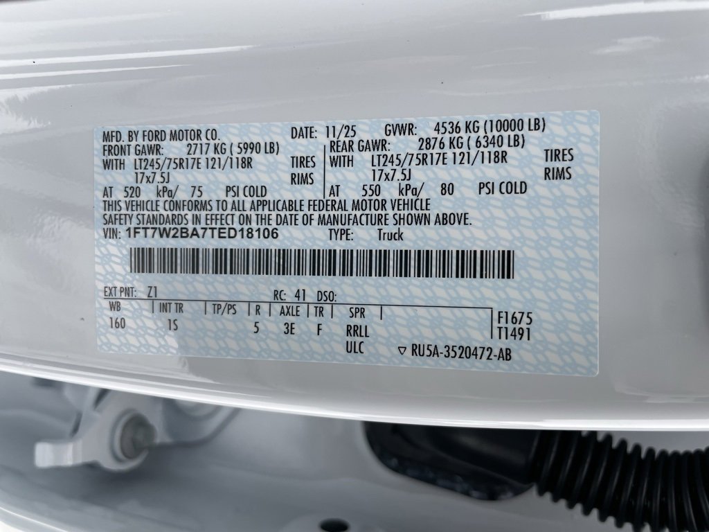 New 2026 Ford F250 XL w/ XL Chrome Package image 41