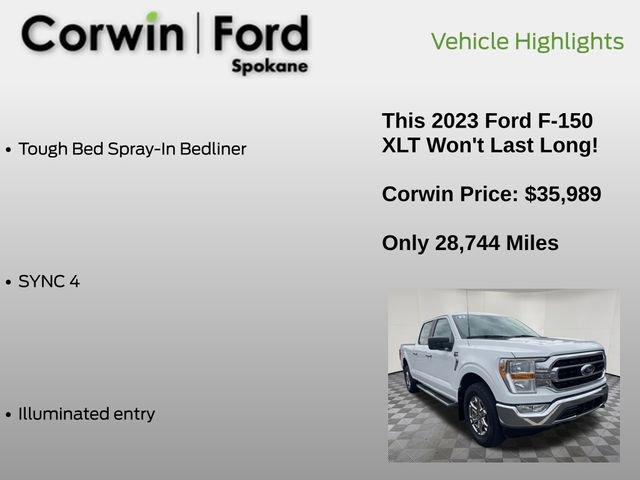 Used 2023 Ford F150 XLT w/ XTR Package image 13