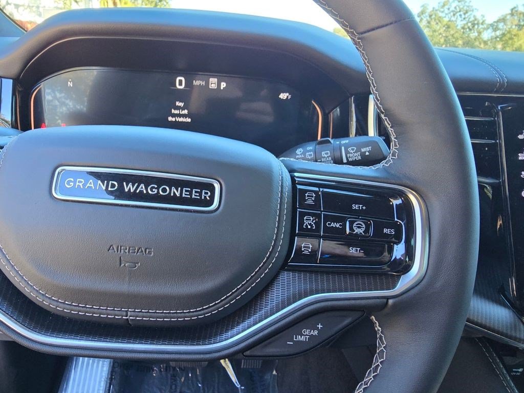 New 2025 Jeep Grand Wagoneer Series II Obsidian w/ Quick Order Packagew 28T AWD/4WD image 22