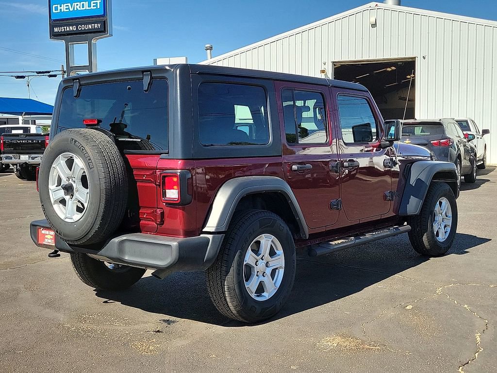 Used 2021 Jeep Wrangler Unlimited Sport AWD/4WD image 4