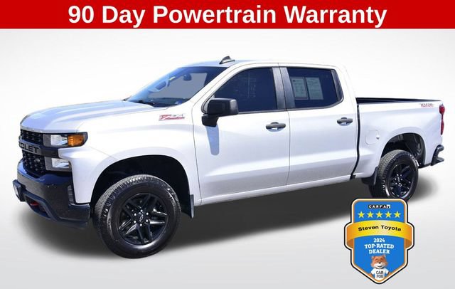 Used 2022 Chevrolet Silverado 1500 Custom Trail Boss w/ LPO, Dark Essentials Package AWD/4WD image 1