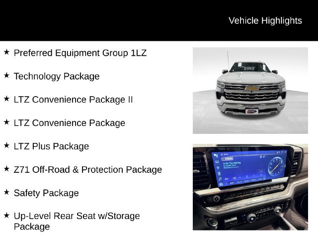 Certified 2024 Chevrolet Silverado 1500 LTZ AWD/4WD image 16