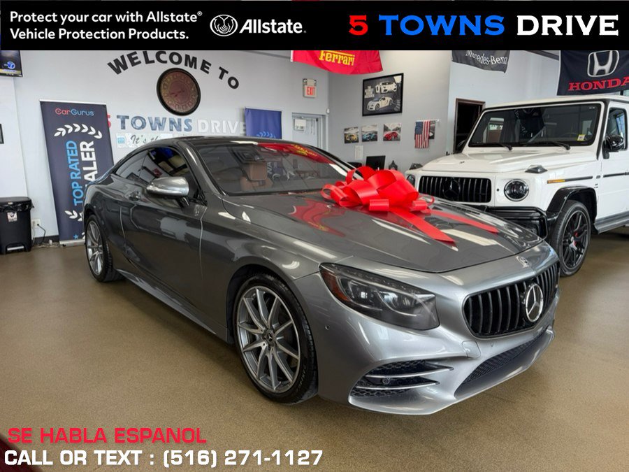 Used 2018 Mercedes-Benz S 560 4MATIC Coupe w/ AMG Line image 1