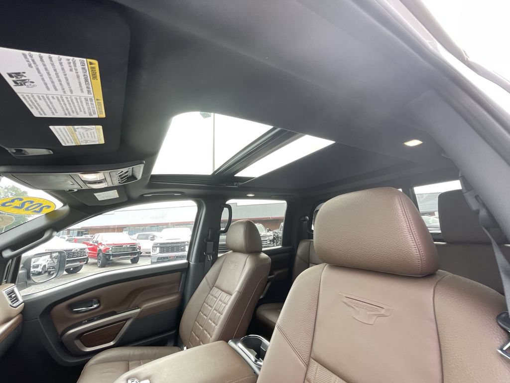 Used 2023 Nissan Titan Platinum Reserve w/ Moonroof Package AWD/4WD image 19