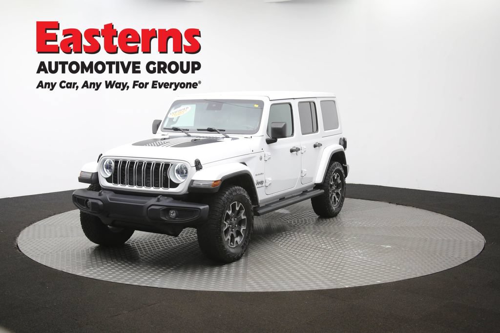 Used 2024 Jeep Wrangler Unlimited Sahara w/ Dual Top Group AWD/4WD image 54