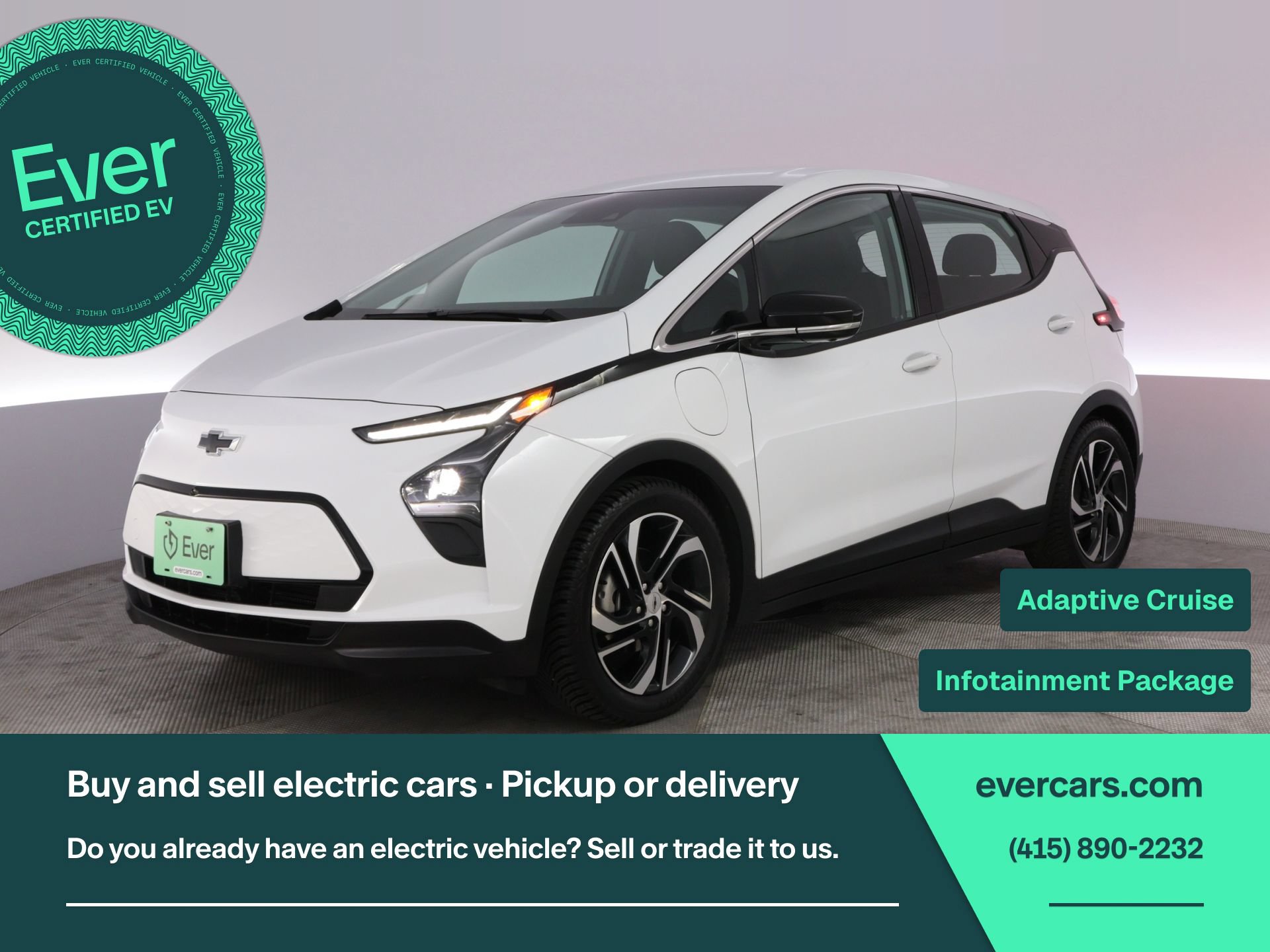 Used 2023 Chevrolet Bolt LT w/ Infotainment Package