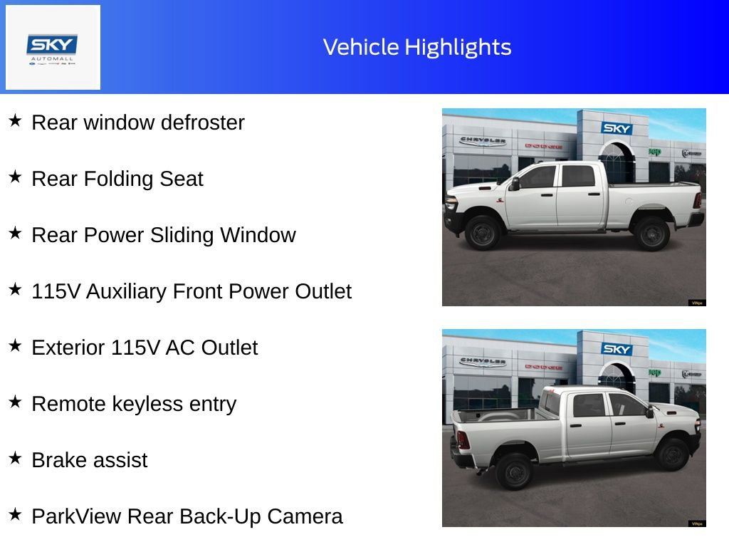 New 2025 RAM 2500 Tradesman image 20
