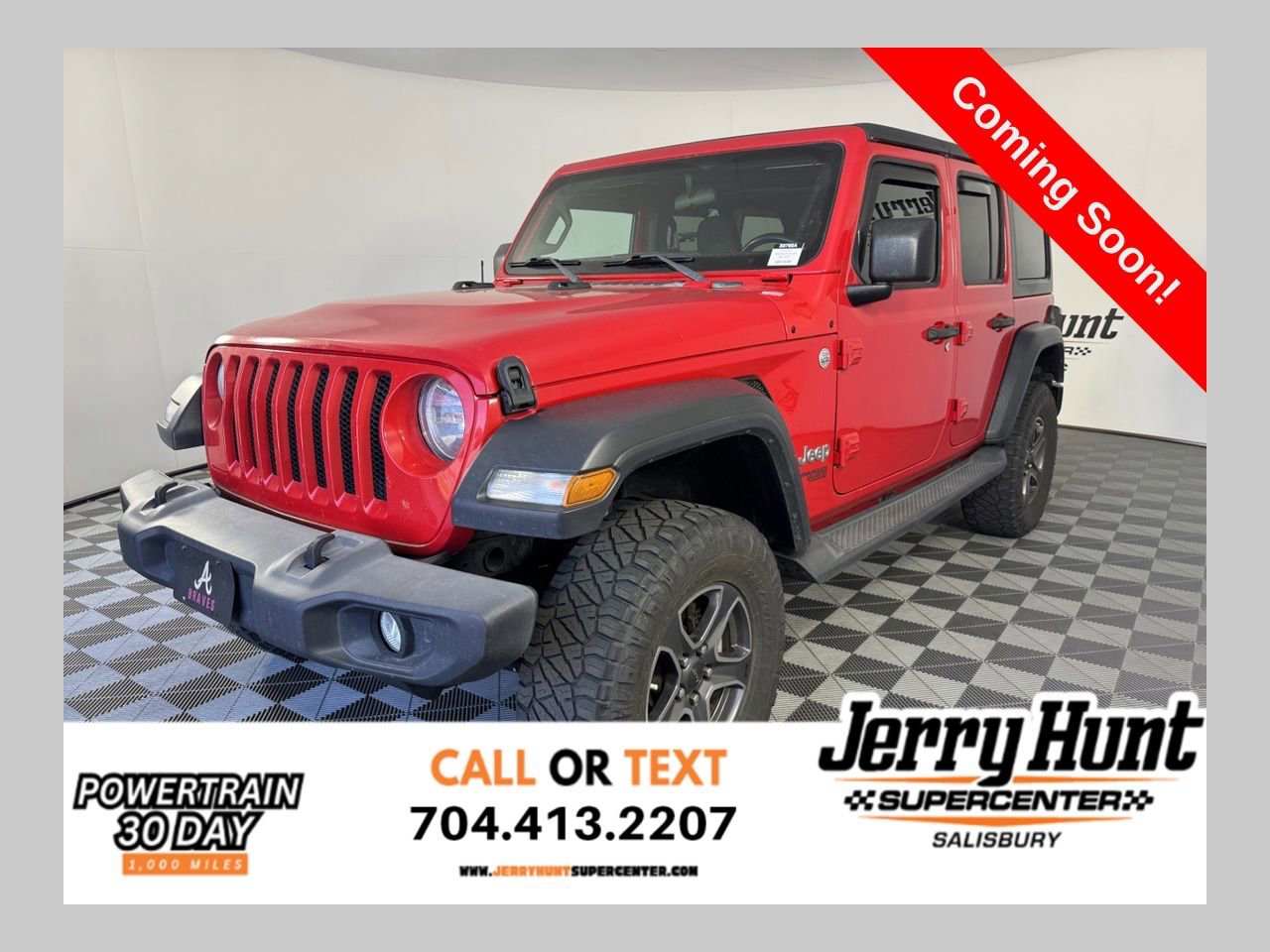 Used 2018 Jeep Wrangler Unlimited Sport S