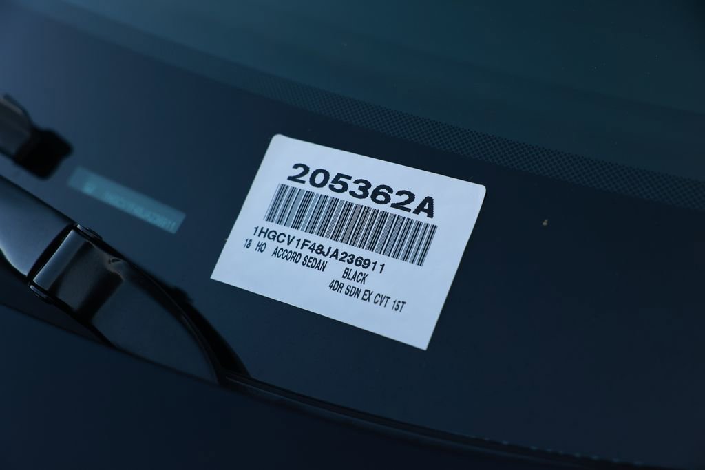 Used 2018 Honda Accord EX image 38