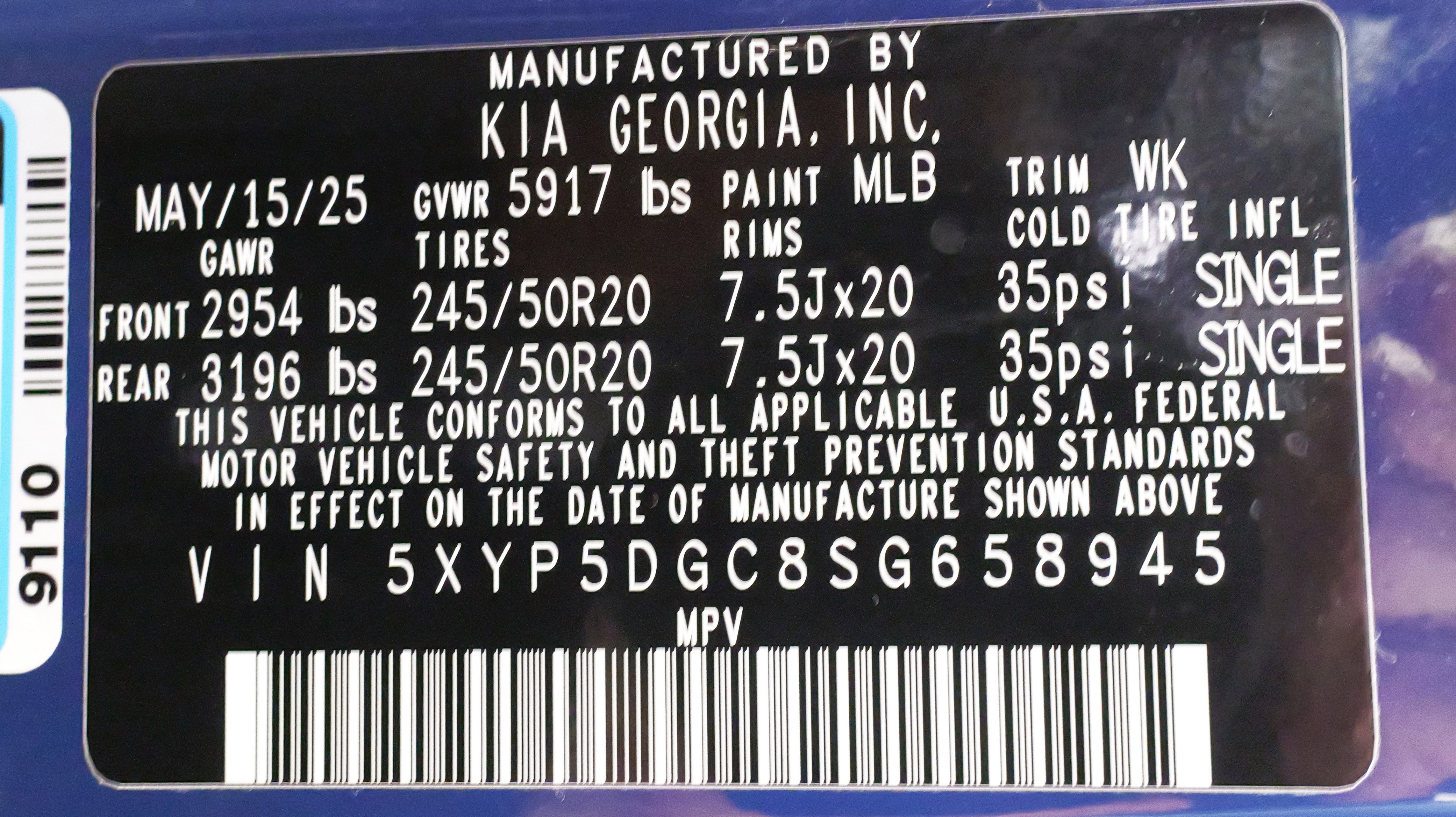 Used 2025 Kia Telluride SX X-Line image 71