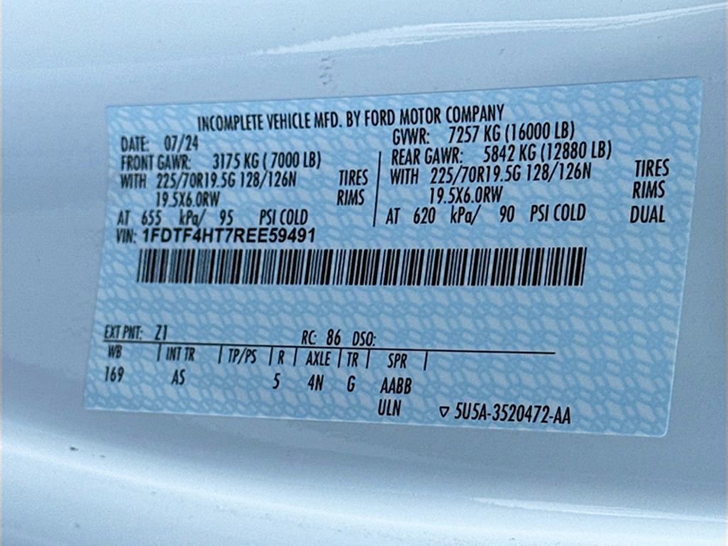 New 2024 Ford F450 XL w/ Snow Plow Prep Package AWD/4WD image 28