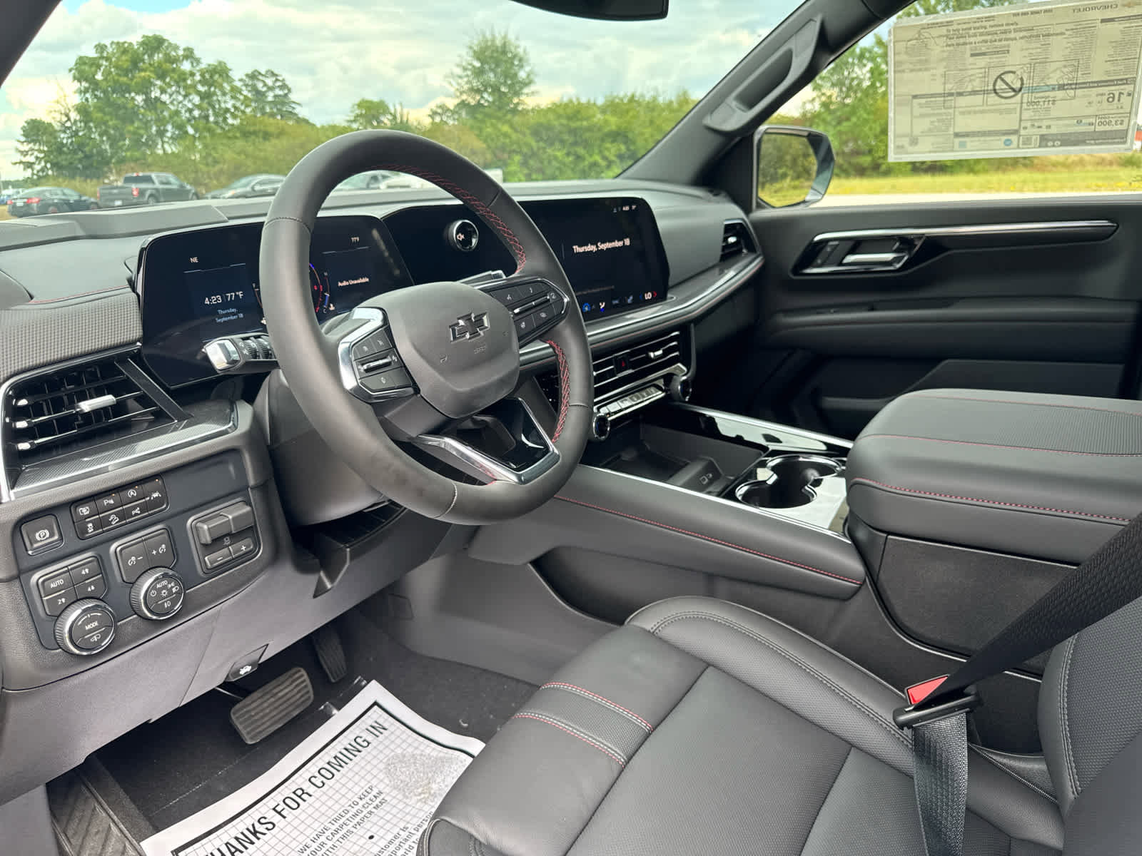 New 2026 Chevrolet Tahoe RST w/ RST Capability Package image 15