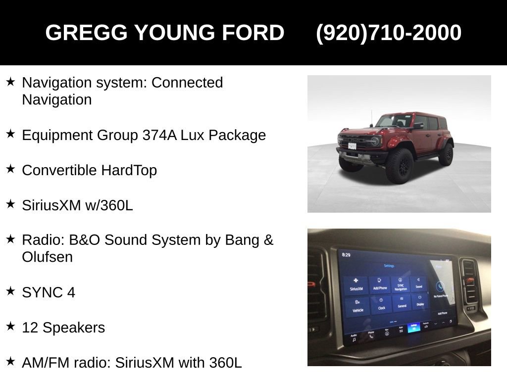 New 2025 Ford Bronco Raptor image 6