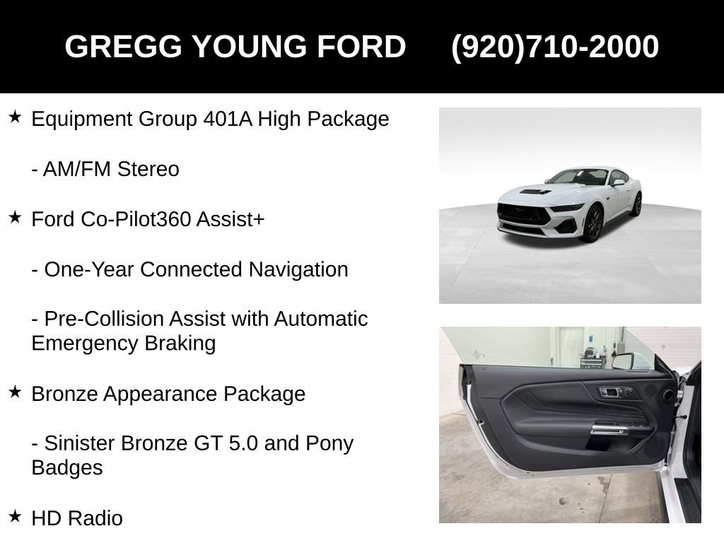 New 2026 Ford Mustang GT Premium RWD image 13