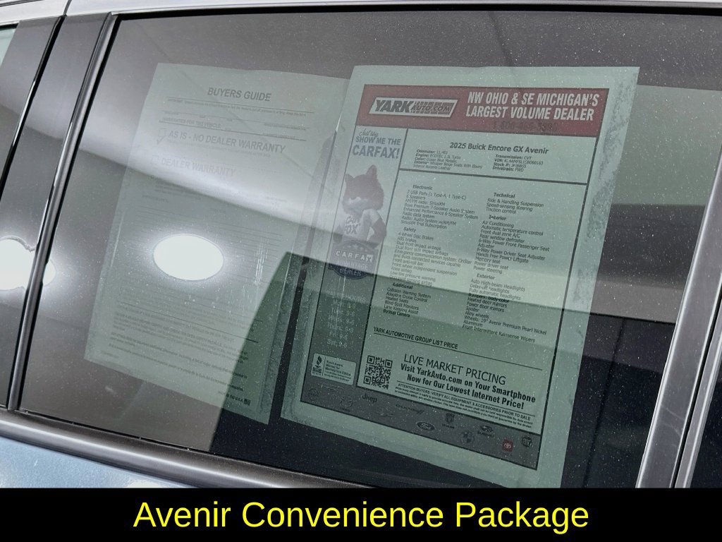Used 2025 Buick Encore GX Avenir w/ Avenir Technology Package FWD image 13