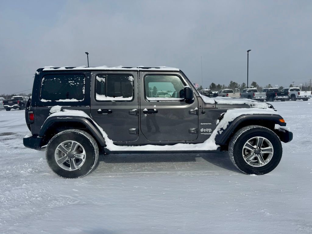 Used 2021 Jeep Wrangler Unlimited Sahara w/ Uconnect 4C Nav & Sound Group image 8