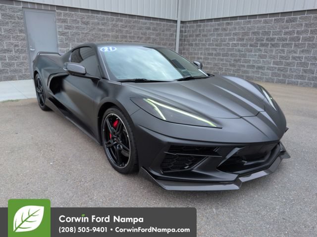 Used 2021 Chevrolet Corvette Stingray Premium Cpe w/ Z51 Performance Package