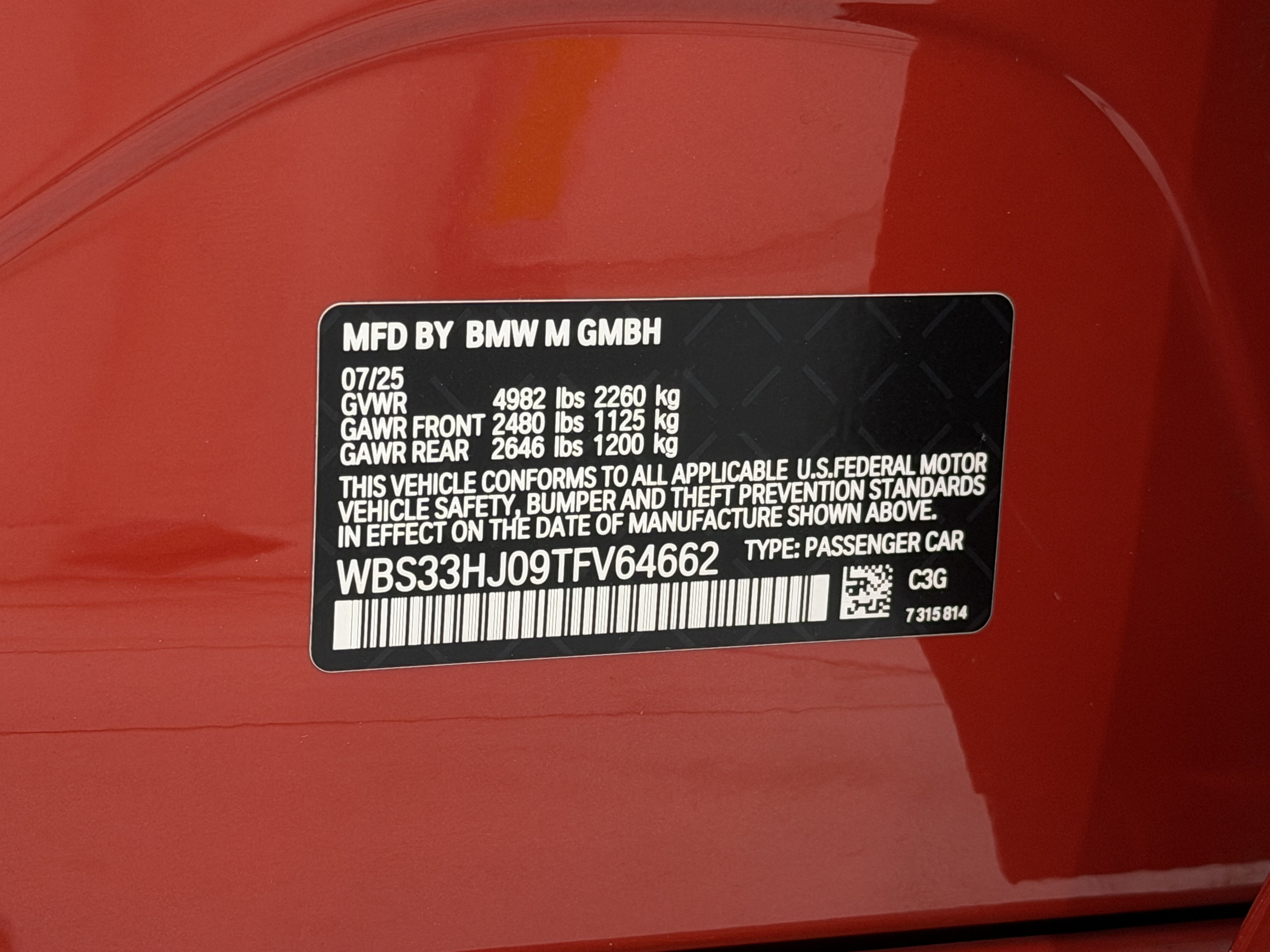 Used 2026 BMW M3 Competition AWD/4WD image 64