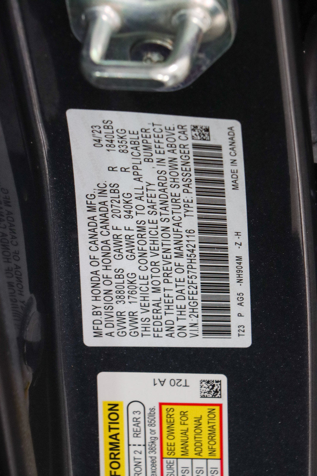 Used 2023 Honda Civic Sport image 30