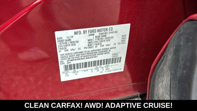 Used 2020 Ford Edge Titanium AWD/4WD image 34