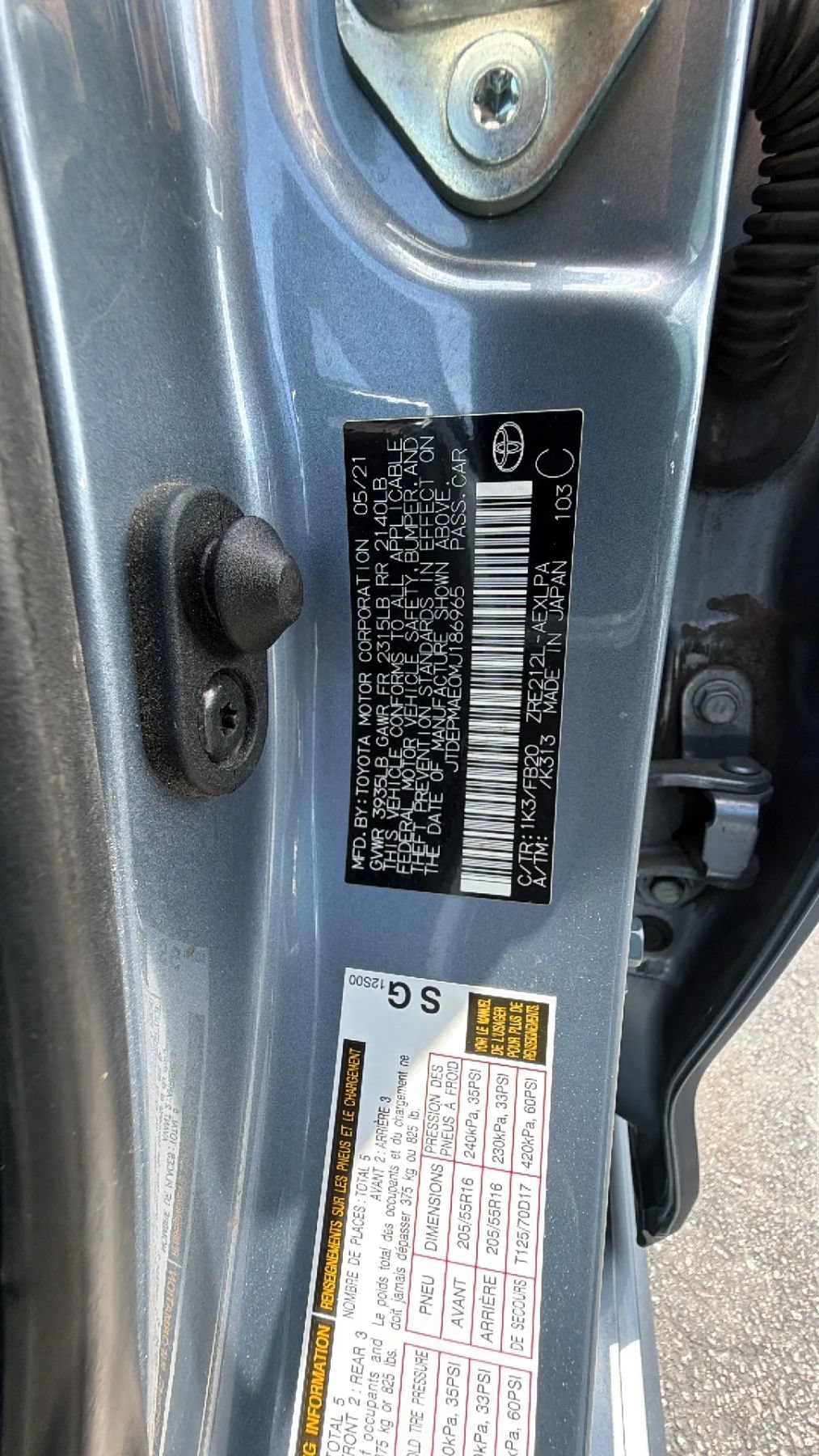 Used 2021 Toyota Corolla LE FWD image 22