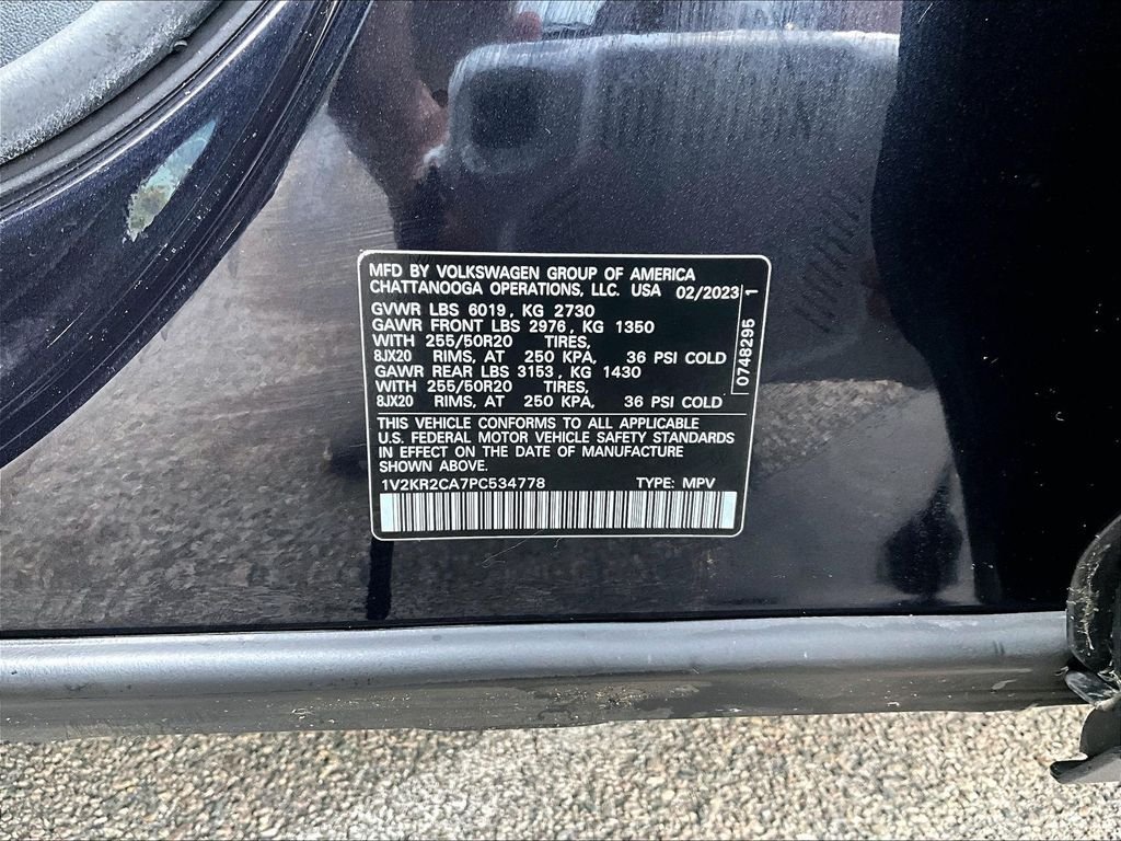 Used 2023 Volkswagen Atlas SE w/ Panoramic Sunroof Package AWD/4WD image 36